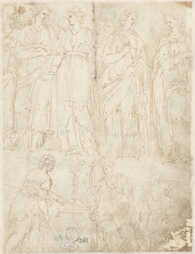michelangelo-1530-four-women-and-christ-with-the-samaritan-art-print-fine-art-reproduction-wall-art-id-ax8509b2e