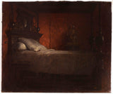Desire-Francois-Laugee-1885-The-Room-of-Victor-Hugo-Avenue-Deylau-Kunstdruck-Fine-Art-Reproduktion-Wandkunst