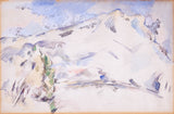 paul-cezanne-1900-mont-sainte-victoire-la-montagne-sainte-victoire-art-print-incəsənət-reproduksiya-divar-art-id-axb5uamyj