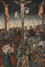 lucas-cranach-den-ældste-1538-korsfæstelsen-kunsttryk-fin-kunst-reproduktion-vægkunst-id-axbsxi8ol