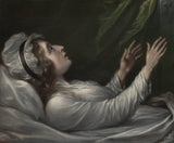 john-trumbull-1824-sarah-trumbull-sarah-håb-harvey-på-hendes-dødslejet-kunsttryk-fin-kunst-reproduktion-vægkunst-id-axd9zpha3