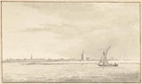 aert-schouman-1772-view-enkhuizen-zee-art-print-fine-art-reproductie-muurkunst-id-axdvowpgb