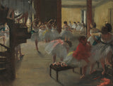 埃德加·德加（Edgar-Degas）1873年，舞蹈类的艺术印刷精美的艺术复制品墙壁艺术ID-AXFT9FSAQ