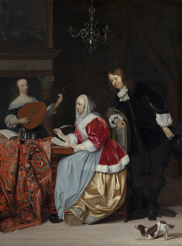 gabriel-metsu-1664-a-young-woman-composing-a-piece-of-music-art-print-fine-art-reproduction-wall-art-id-axfztyd65