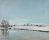 阿道夫·霍尔兹（Adolf Holzel）冬季景观