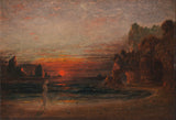 francis-danby-1843-studie-forcalypsos-grotte-kunsttryk-fin-kunst-reproduktion-vægkunst-id-axgxcbl0o