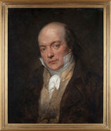 ary-scheffer-1828皮埃尔·吉恩·德·贝朗厄的肖像艺术印刷精美的艺术复制品墙上艺术