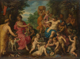 亨德里克·范·巴伦（Hendrik-van-balen）i-1600酒和戴安娜（diana）的艺术印刷精美的艺术复制品墙壁艺术idaxioghhn2