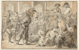 leonaert-bramer-1606-Delft-milits-art-print-fine-art-gjengivelse-vegg-art-id-axj263a3q