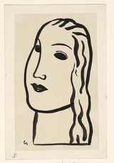 leo-gestel-1891-vrouwelijk-hoofd-kunstprint-fine-art-reproductie-muurkunst-id-axjiag25r