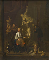 peter-angellis-1716-a-sculptors-studio-art-print-fine-art-reproduktion-wall-art-id-axjkujf41