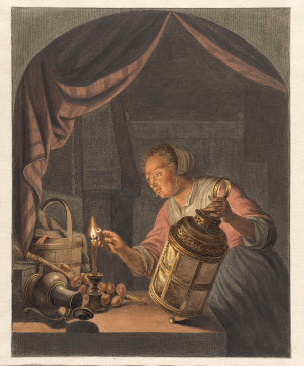 abraham-delfos-1795-girl-kindling-a-lantern-art-print-fine-art-reproduction-wall-art-id-axjz9sgnu