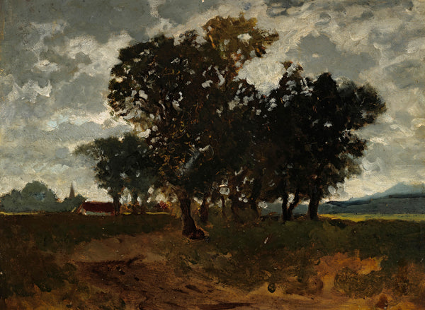 fritz-baer-landscape-with-cluster-of-trees-art-print-fine-art-reproduction-wall-art-id-axlmgt6x6