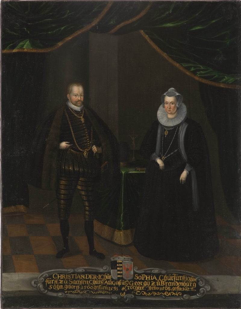 unknown-christian-i-1560-1591-elector-of-saxony-sofia-1568-1622-princess-of-brandenburg-art-print-fine-art-reproduction-wall-art-id-axlsr3det