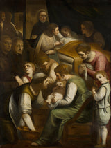 luca-cambiaso-1570-o-nascimento-de-maria-arte-impressão-reprodução-de-finas-artes-arte-de-parede-id-axltqyhfs