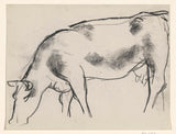 leo-gestel-1891-skiss-av-en-ko-konsttryck-finkonst-reproduktion-väggkonst-id-axlw117cr