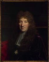 尼古拉斯·德·拉吉利耶爾-1702-巴黎市議員集體肖像片段巴黎市辦公室集體肖像1702-藝術印刷精品-藝術複製牆藝術