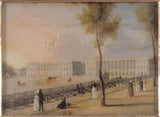 אנונימי-1815-place-de-la-concorde-to-terras-garden-of-the-tuileries-1820-current-1 and-8-districts-art-print-fine-art-reproduction-wall- אומנות