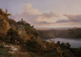 Jean-Charles-Joseph-remond-1830-innsjøen Nemi-art-print-fine-art-gjengivelse-vegg-art-id-axnq7ltd4