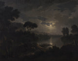 michael-wutky-italian-ideal-landscape-in-the-night-art-print-fine-art-reproduction-wall-art-id-axnx7s6ll