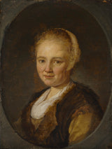 gerrit-dou-1640-młoda-kobieta-druk-sztuka-reprodukcja-dzieł sztuki-sztuka-ścienna-id-axr2oq6cr