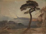francis-danby-1845-hampstead-heath-sunset-art-print-fine-art-reprodukcija-wall-art-id-axre2yqlp