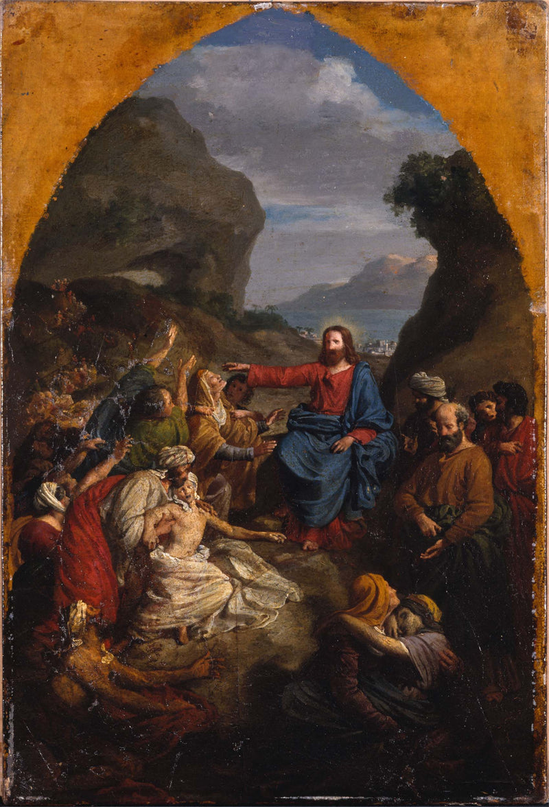 jean-pierre-granger-1828-sketch-for-our-lady-of-paris-jesus-christ-healing-the-sick-art-print-fine-art-reproduction-wall-art