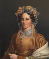 frederick-r-spencer-1855-lady-in- brown-art-print-fine-art-reproduction-wall-art-id-axs96jljr