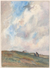Frans-Smissaert-1872-Duinlandschap-caso-de-uma-tempestade-com-duas-figuras-art-print-fine-art-reprodução-wall-art-id-axtpi72r0