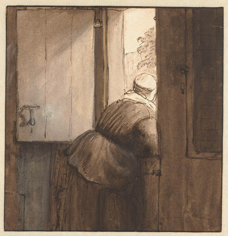 unknown-1644-woman-on-underneath-leaning-art-print-fine-art-reproduction-wall-art-id-axumbz33w