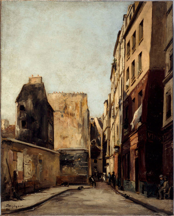 maurice-emmanuel-lansyer-1886-the-rue-saint-julien-le-pauvre-in-1886-art-print-fine-art-reproduction-wall-art