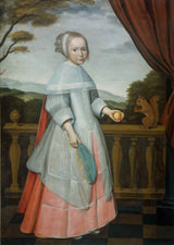 desconhecido-1663-retrato-de-elisabeth-van-oosten-1660-1714-como-uma-criança-impressão de arte-reprodução-de-arte-parede-id-axvd0gyjd