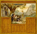 едоуард-вимонт-1887-скица-за-градоначелника-аркуеј-кахан-фамили-арт-принт-фине-арт-репродуцтион-валл-арт