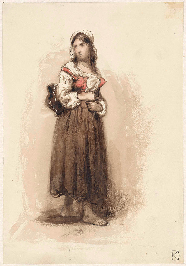 johan-daniel-koelman-1841-standing-girl-with-a-jug-on-the-back-art-print-fine-art-reproduction-wall-art-id-axwg7271v