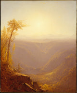 sanford-robinson-gifford-1862-um-desfiladeiro-nas-montanhas-kauterskill-cravo-da-arte-impressão-reprodução-de-belas-artes-parede-arte-id-axwoklwdu