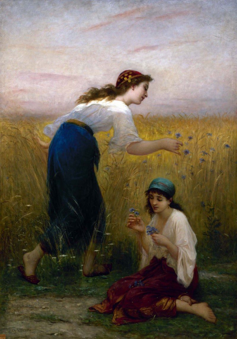 charles-zacharie-landelle-1882-the-blueberries-art-print-fine-art-reproduction-wall-art