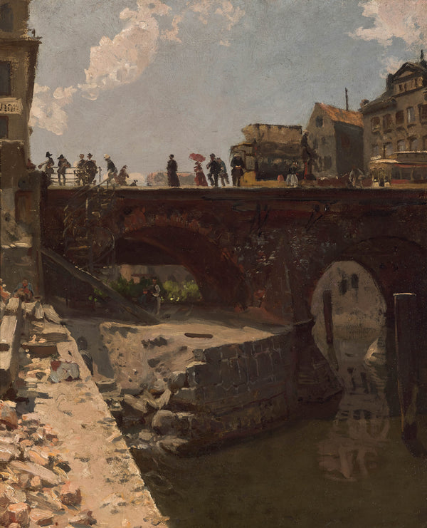 stanislas-victor-edouard-lepine-1870-bridge-in-a-french-town-art-print-fine-art-reproduction-wall-art-id-axzb1hy4m