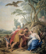 jacob-de-wit-1727-jupiter-preoblečen-kot-pastir-zapeljuje-mnemozina-umetniški-tisk-lepe-umetniške reprodukcije-stenska-umetnost-id-axzoxlbxy