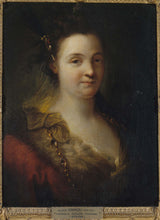 alexis-grimou-1700-miss-duclos-marie-anne-de-chateauneuf-från-1670-till-1748-kallad-partner-till-den-franska-komedi-konsttryck-finkonst-reproduktionsvägg- konst