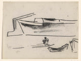leo-gestel 1891速写板船和划艇艺术印刷精美的艺术复制品墙艺术id-ay228t5ok