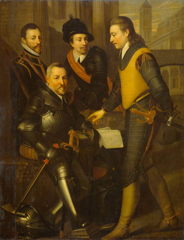 unknown-1630-group-portrait-of-the-four-brothers-of-william-i-prince-art-print-fine-art-reproduction-wall-art-id-ay2mmtsfo
