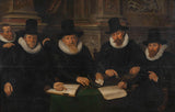 werner-van-den-valckert-1624-vier-regente-en-die-huisvader-van-die-amsterdam-kunsdruk-fynkuns-reproduksie-muurkuns-id-ay3g3vbbt