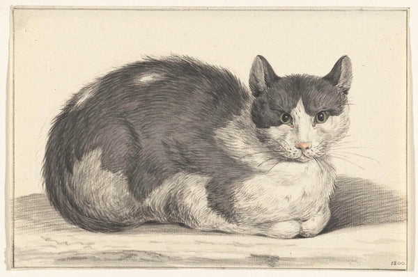 jean-bernard-1800-reclining-cat-to-the-right-art-print-fine-art-reproduction-wall-art-id-ay5iw0yvu