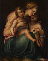 inconnu-1800-la-vierge-et-enfant-avec-john-art-print-reproduction-art-mural-id-ay770dcwh