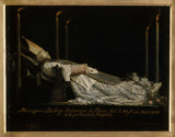 theobald-chartran-1871-monsignor-darboy-1813-1871-ærkebiskop-af-paris-udstillet-efter-hans-død-kunsttryk-fin-kunst-reproduktion-væg-kunst