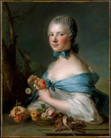 jean-marc-nattier-1753-chân dung của một người phụ nữ-nghệ thuật-in-mỹ thuật-tái tạo-tường-nghệ thuật-id-ay87livf0