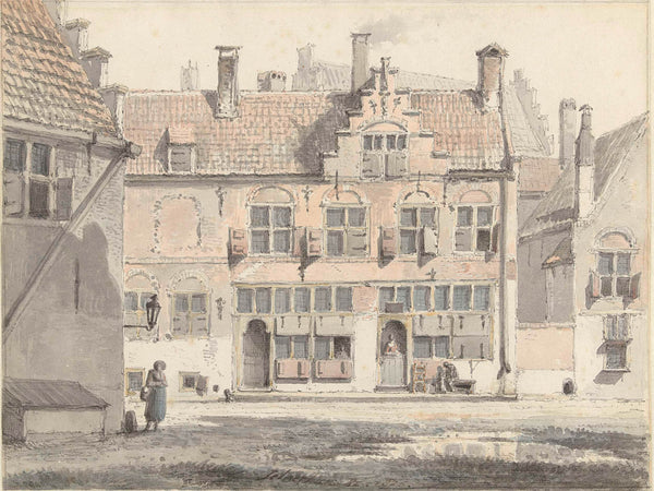 johannes-jelgerhuis-1825-houses-in-amersfoort-art-print-fine-art-reproduction-wall-art-id-ay8za6ds8