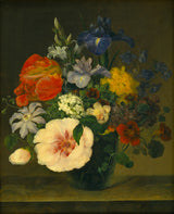 hermania-neergaard-1842-blomster-i-et-glas-kunsttryk-fin-kunst-reproduktion-vægkunst-id-ay991gwwy