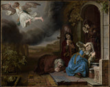 jan-victors-1649-天使離開托比特和他的家人-藝術印刷品美術複製品牆藝術 id-ay9oddg09