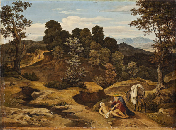 heinrich-reinhold-1823-landscape-with-the-good-samaritan-art-print-fine-art-reproduction-wall-art-id-aycp2otlk